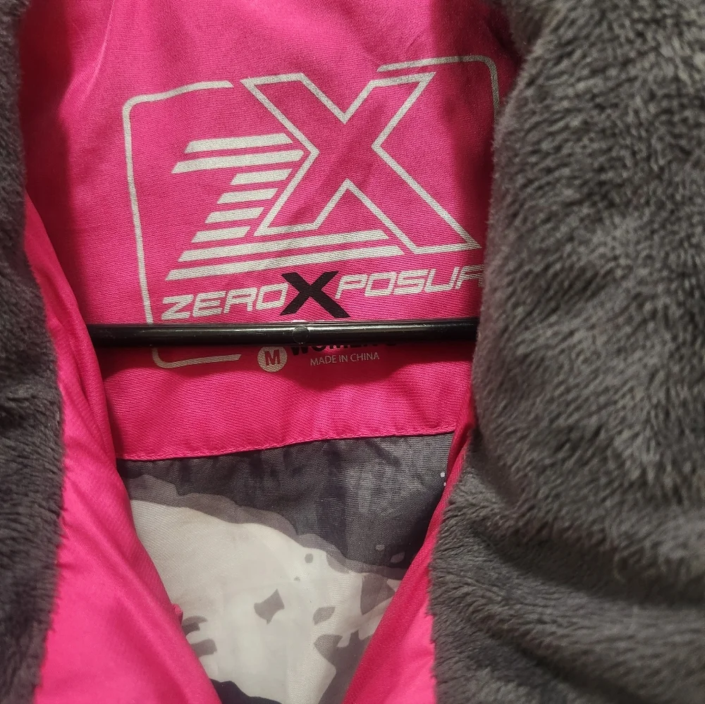 Pink and White FX Winter Jacket Women's Size M - Picture 2 of 12